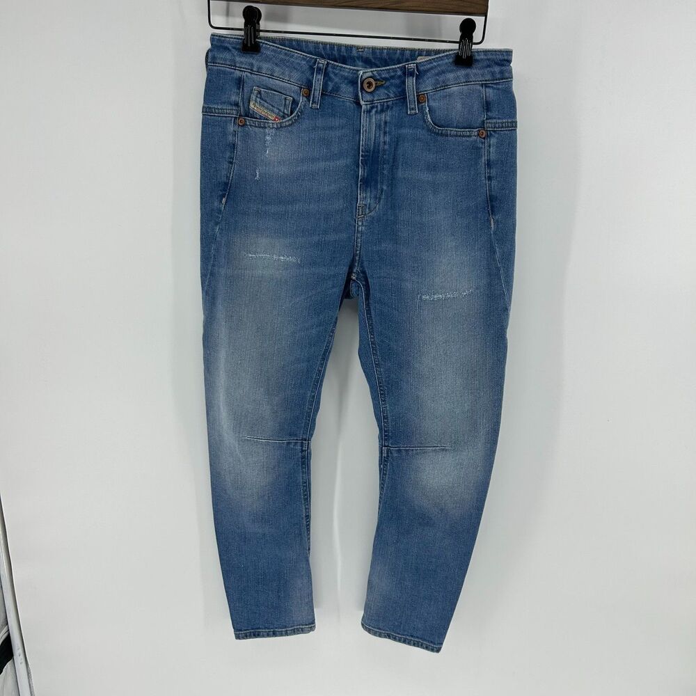Diesel Fayza Relaxed-Boyfriend Low Waist Blue Jeans Women's W27 L30 / W31 L25